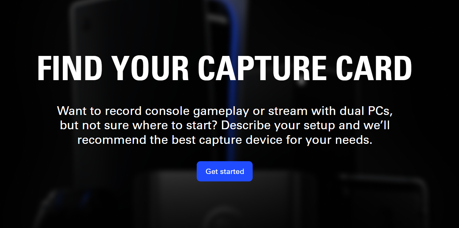 Capture Card Selector — find the right Elgato capture card